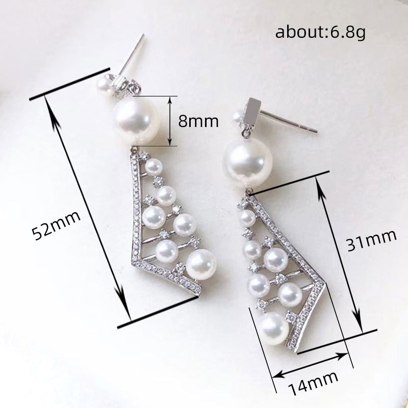 Vintage Handmade Pearl Earring