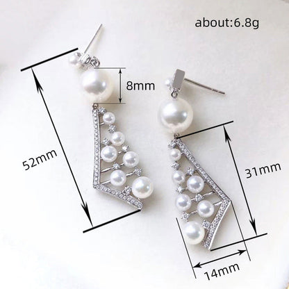 Vintage Handmade Pearl Earring