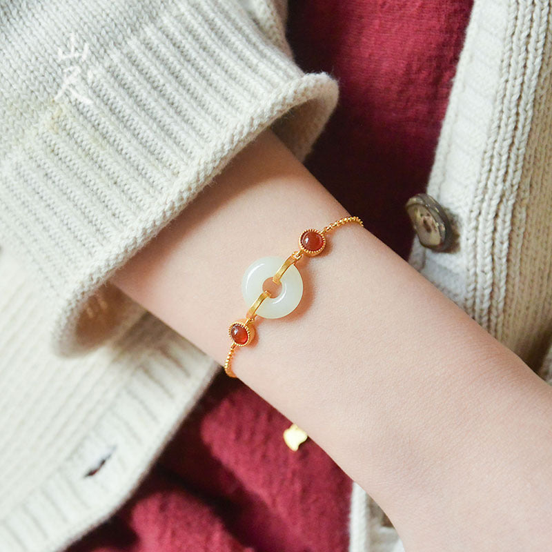 Vintage Handmade Gold Bracelet