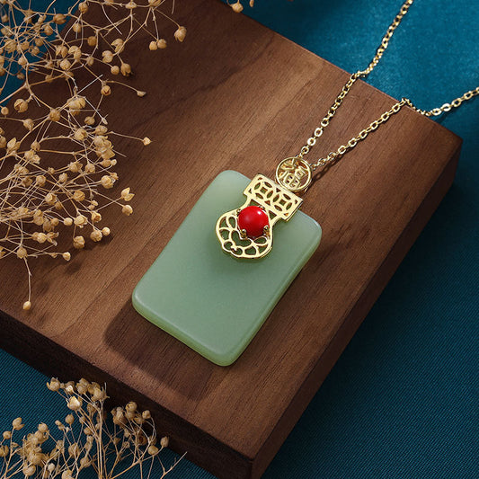 Vintage Handmade Gold Necklace