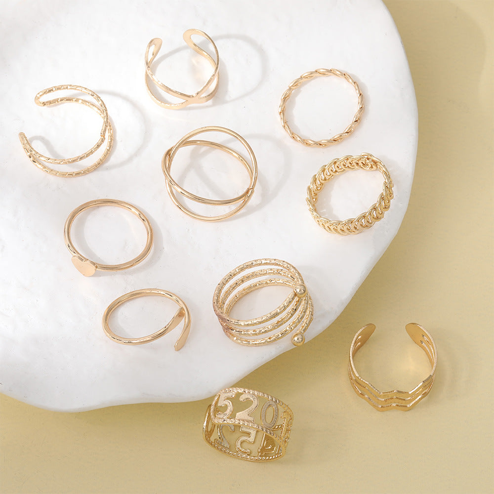 Beautiful Gold Ring with Unique Style