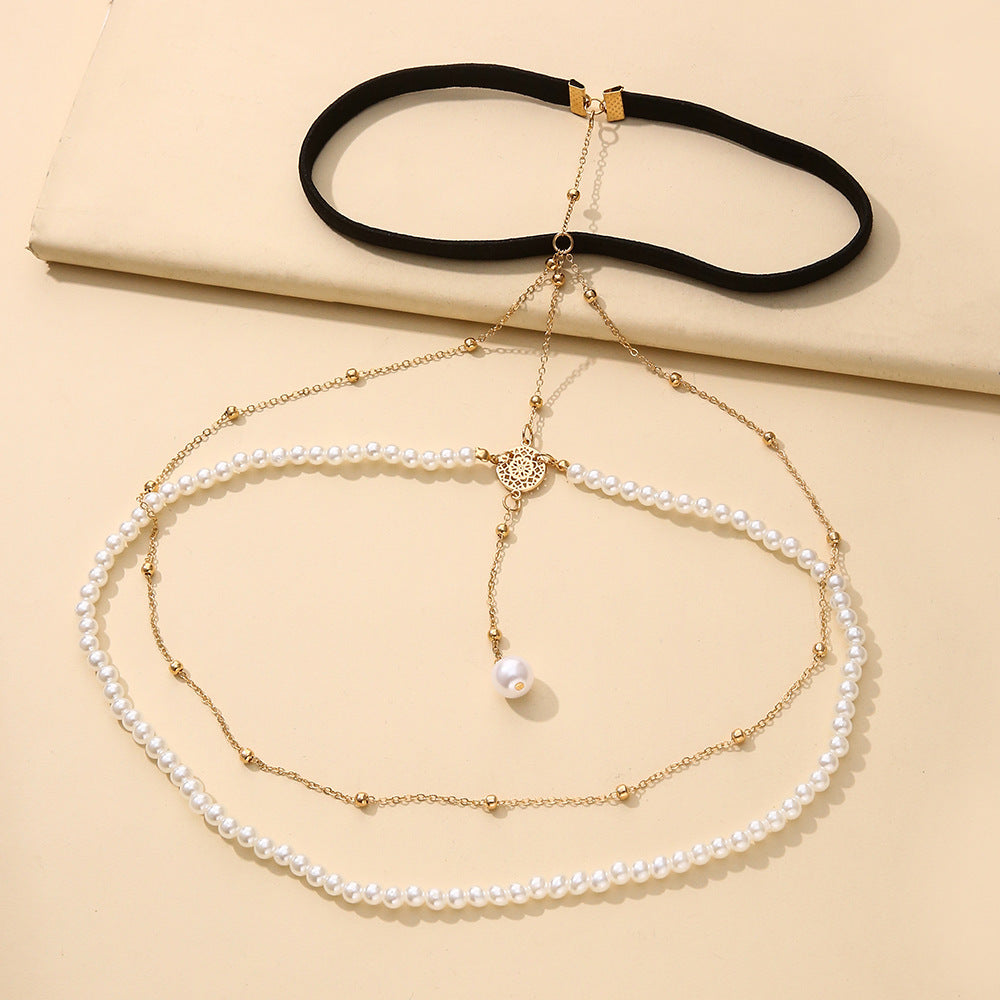 Vintage Handmade Pearl Chain