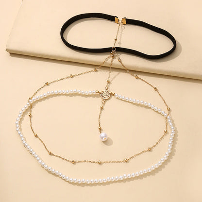 Vintage Handmade Pearl Chain