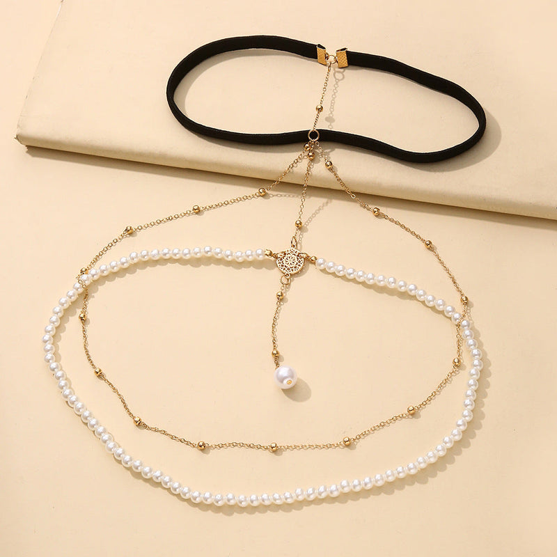 Vintage Handmade Pearl Chain