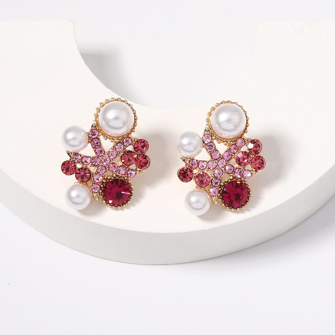 Delicate Artisan Pearl Earring