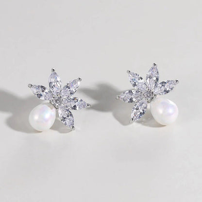 Beautiful Pearl Earring with Unique Style
