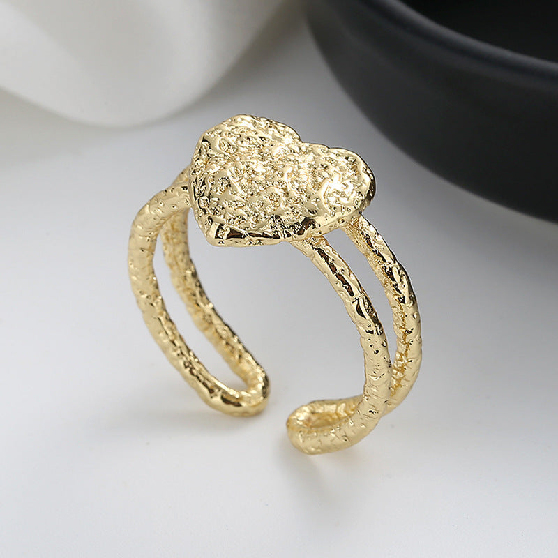 Delicate Artisan Silver Ring