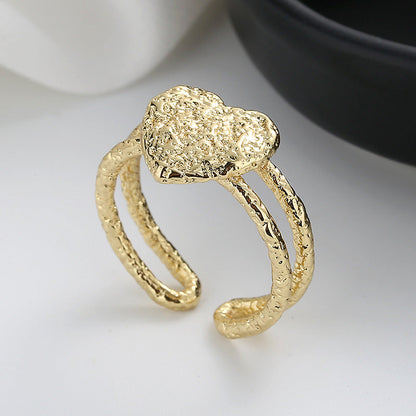 Delicate Artisan Silver Ring