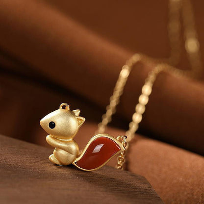 Vintage Handmade Gold Necklace