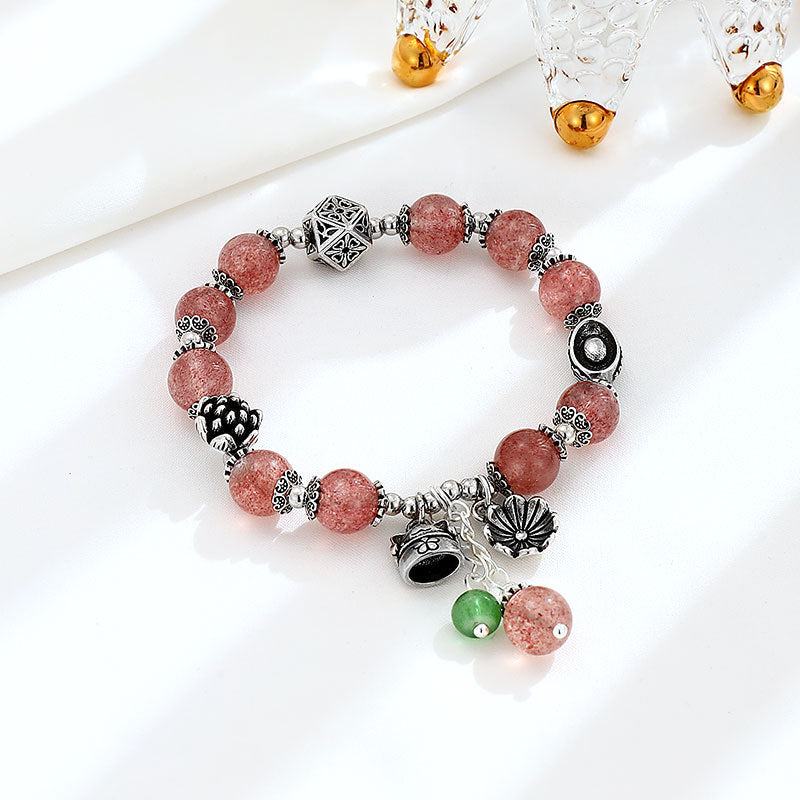 Romantic Silver Bracelet for Special Moments