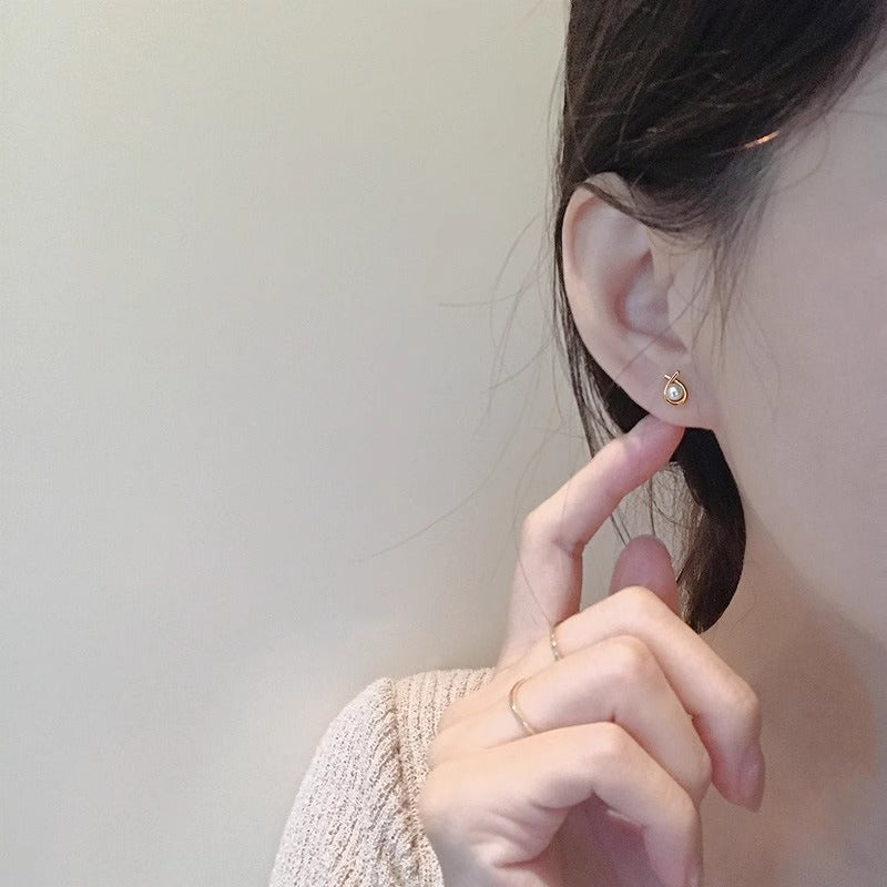 Vintage Handmade Pearl Earring