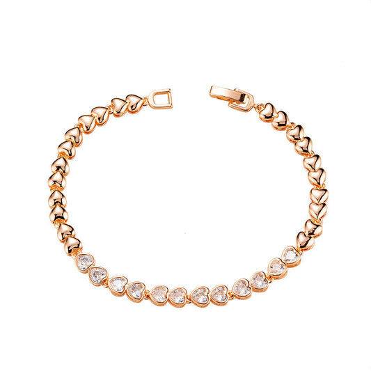 Romantic Gold Bracelet for Special Moments