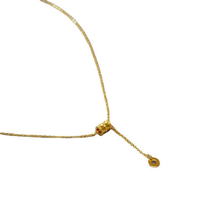 Delicate Artisan Gold Necklace