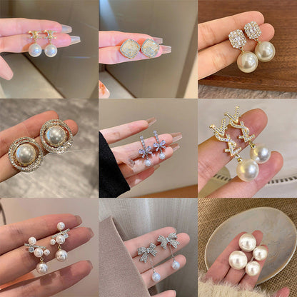 Vintage Handmade Pearl Earring