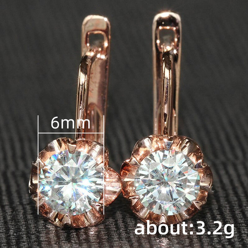 Romantic Gold Earring for Special Moments
