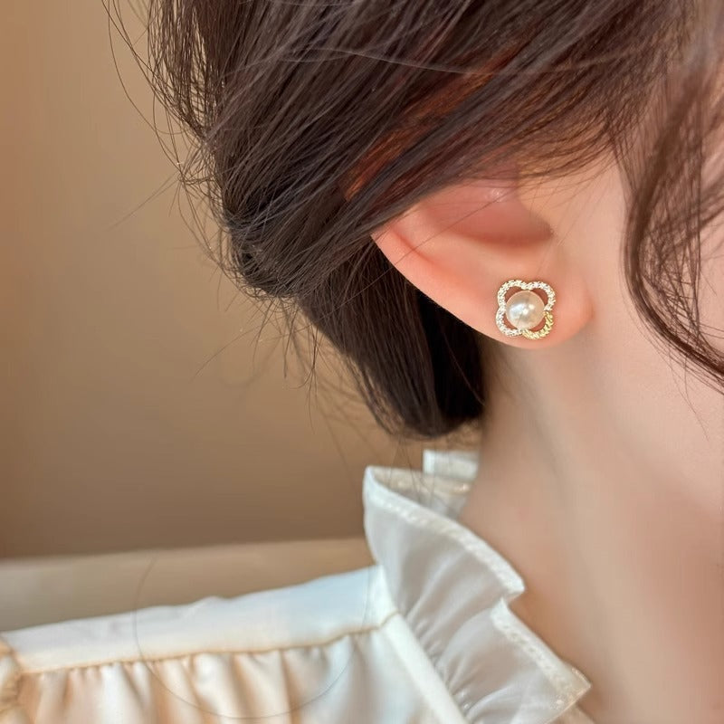 Vintage Handmade Pearl Earring