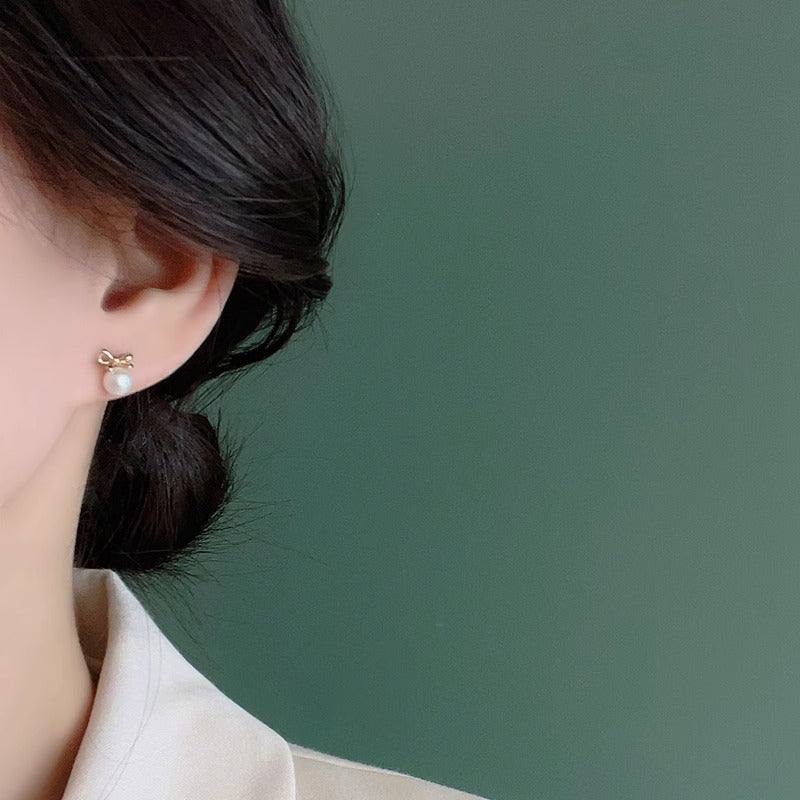 Delicate Artisan Pearl Earring