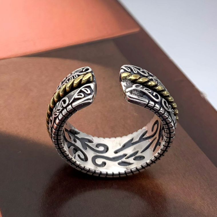 Beautiful Silver Ring with Unique Style