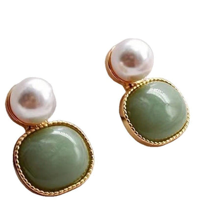 Delicate Artisan Pearl Earring