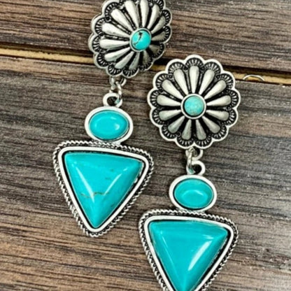 Vintage Handmade Silver Earring