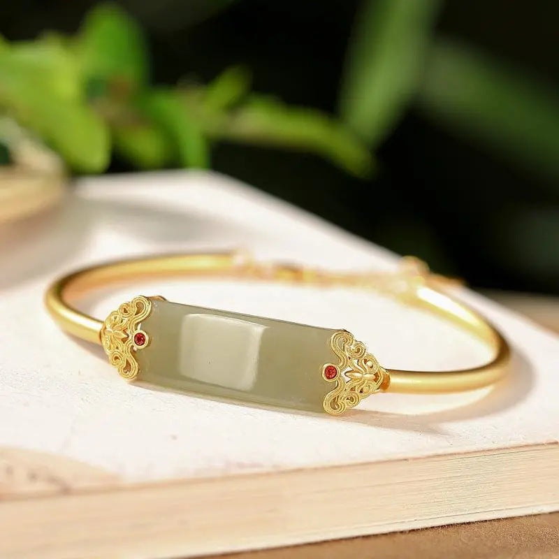 Delicate Artisan Gold Bracelet