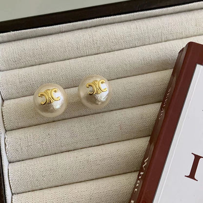 Delicate Artisan Pearl Earring