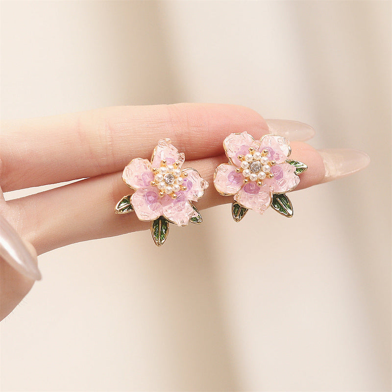 Delicate Artisan Pearl Earring