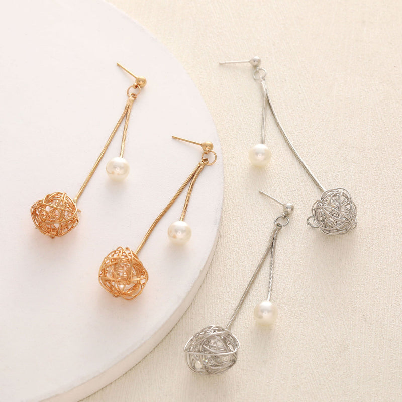 Vintage Handmade Pearl Earring