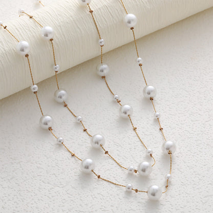 Delicate Artisan Pearl Necklace