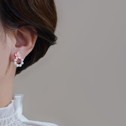 Vintage Handmade Pearl Earring