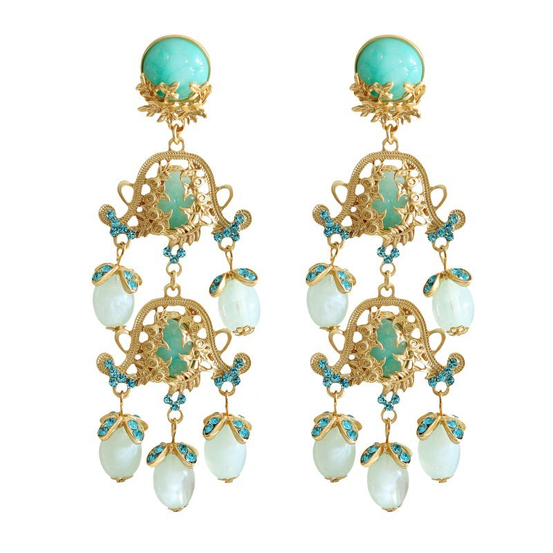 Delicate Artisan Pearl Earring