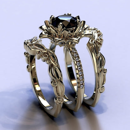 Beautiful Gold Set with Unique Style
