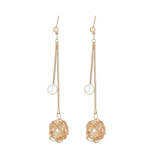 Vintage Handmade Pearl Earring