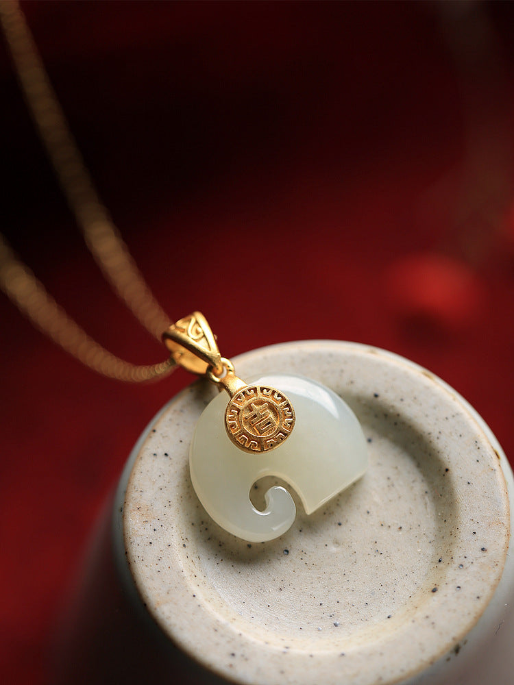 Vintage Handmade Gold Necklace