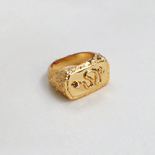 Vintage Handmade Gold Ring