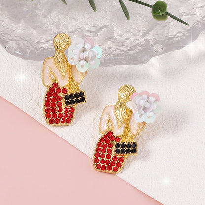 Delicate Artisan Pearl Earring