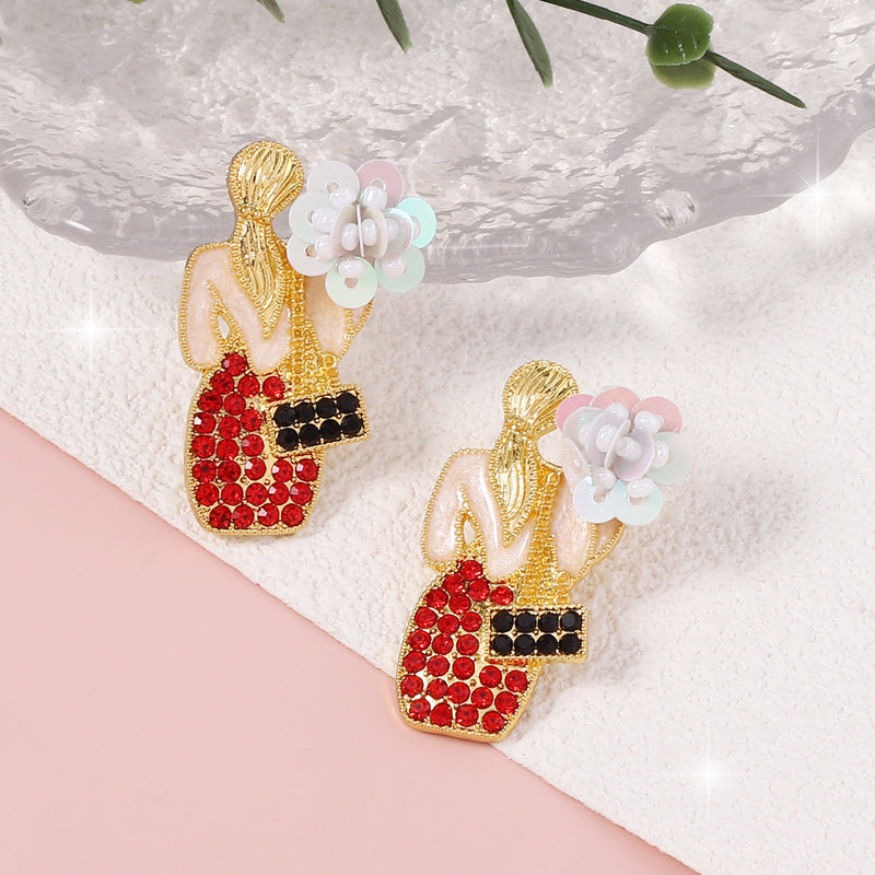 Delicate Artisan Pearl Earring