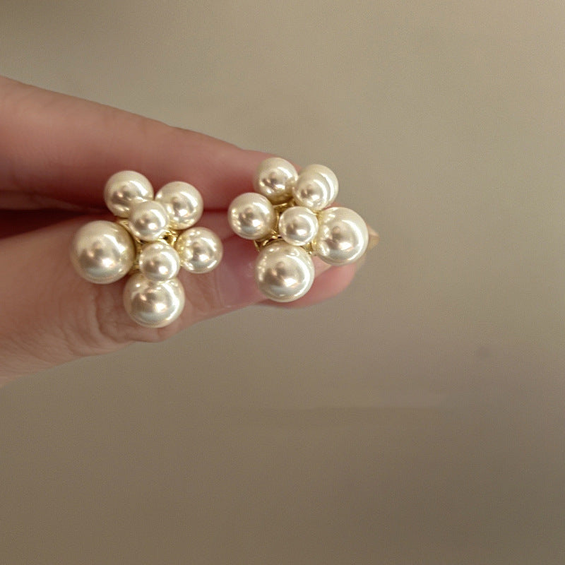 Delicate Artisan Pearl Earring