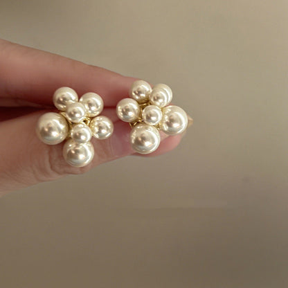 Delicate Artisan Pearl Earring