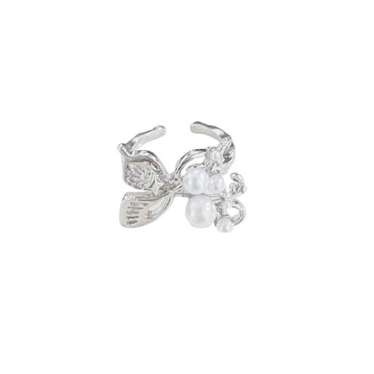 Delicate Artisan Pearl Ring