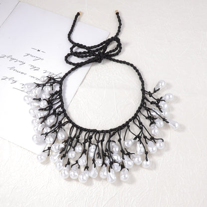 Vintage Handmade Pearl Necklace