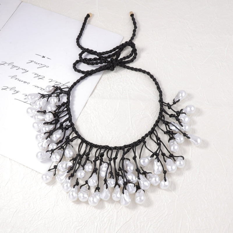 Vintage Handmade Pearl Necklace