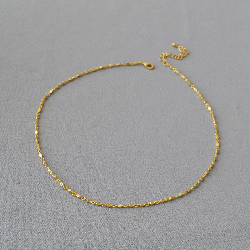 Beautiful Gold Necklace with Unique Style