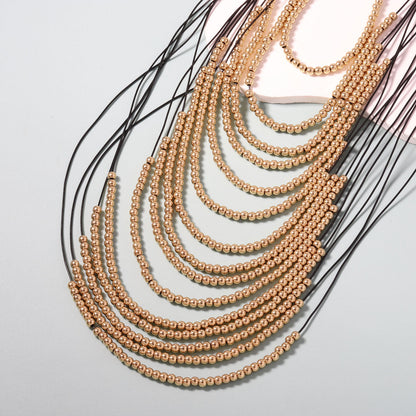 Delicate Artisan Gold Necklace