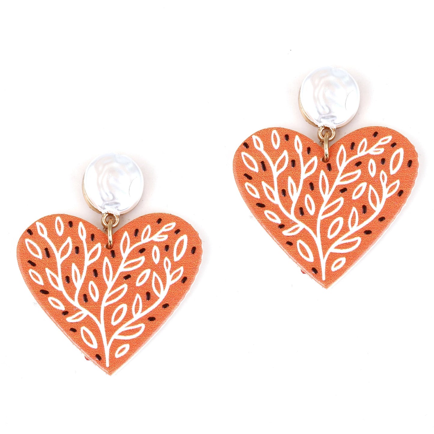 Delicate Artisan Pearl Earring