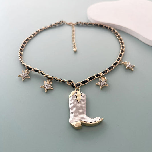 Vintage Handmade Silver Necklace