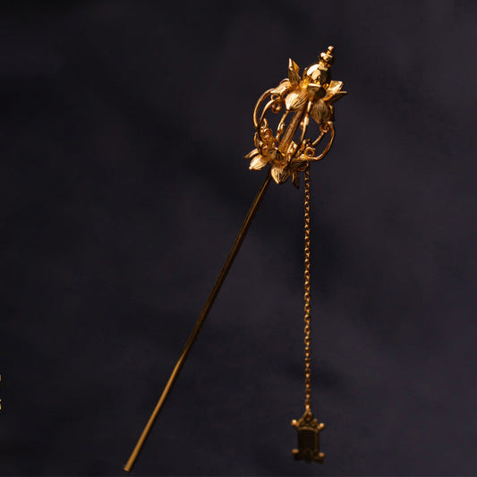 Delicate Artisan Gold Ring