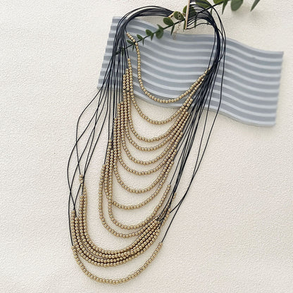 Delicate Artisan Gold Necklace