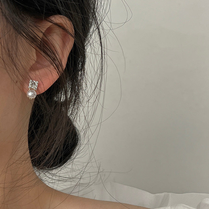 Delicate Artisan Pearl Earring