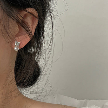 Delicate Artisan Pearl Earring